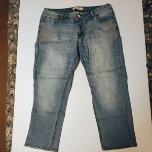 C EST. 1946 Women's Size 16 Blue Jean Capris